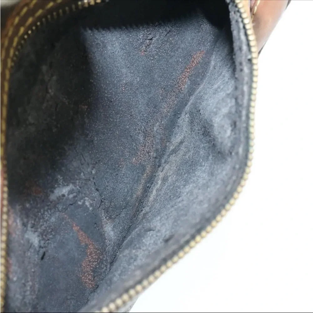 Authentic Vintage LOUIS VUITTON Monogram Marly Dragonne GM Clutch Bag M51825 LV
